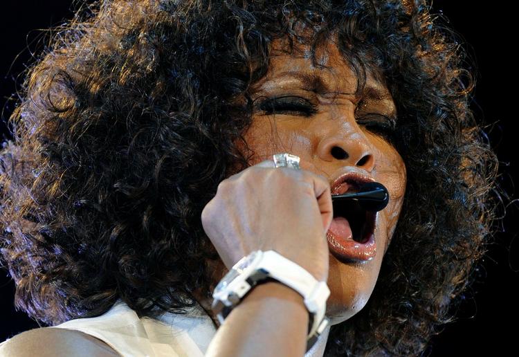 POP. Whitney Houston måtte se publikum udvandre fra sin koncert i Forum i går. Arkivfoto. 