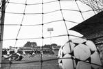 4-2. Michael Laudrup scorer et af sine to mål i kampen mod Sovjetunionen 5. juni 1985. Arkivfoto. 