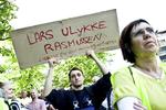 OPRÅB. Mere end 4000 medlemmer af fagbevægelsen demonstrerede i sidste uge i Århus mod regeringen og Dansk Folkeparti. 