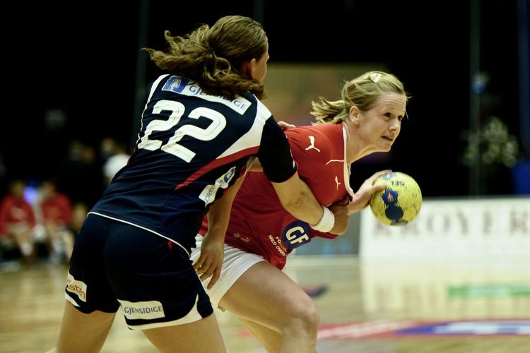FIGHT. Danmark var tæt på at kæmpe sig til en sejr mod Norge. 