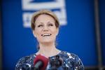 Populær. Helle Thorning-Schmidt har kurs mod Statsministeriet. 