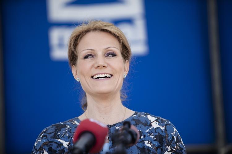 Populær. Helle Thorning-Schmidt har kurs mod Statsministeriet. 