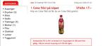 Sådan ser rabatkupontilbuddet fra CocaCola ud på kupong.se's hjemmeside. Klikker du på den, får du en stregkode eller talkode ned, som du kan vise i de butikker, kuponen gælder til. 