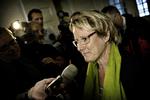 Udmelding. »Når man bliver ved med at skære i det ene ben – nemlig trygheden – så kan modsvaret meget let blive, at så må vi have nogle længere opsigelsesvarsler«, siger Bente Sorgenfrey fra FTF. Arkivfoto. 
