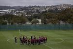 VM-basen. Landsholdet har været glade for at være i VM-lejren i Knysna og vil give noget tilbage til lokalbefolkningen. Arkivfoto. 