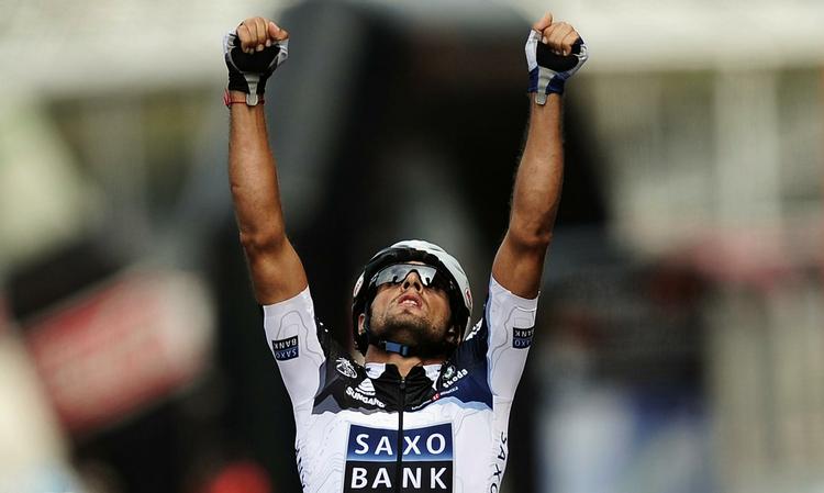 TRIUMFATOR. Juan José Haedo viste i dag, at han har stor speed i benene. 