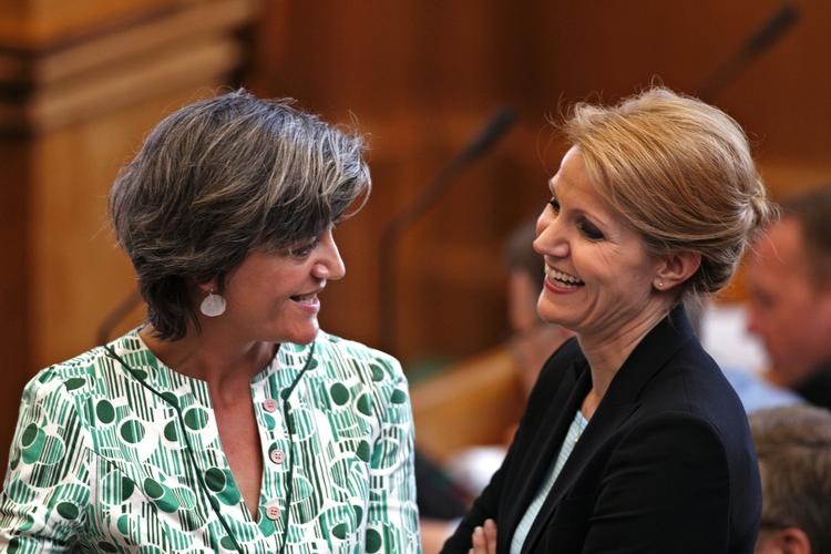 Social Liberal Leader Margrethe Vestager and Social Democratic Leader of the Opposition Helle Thorning Schmidt both have something to be happy about with the recent polls. 