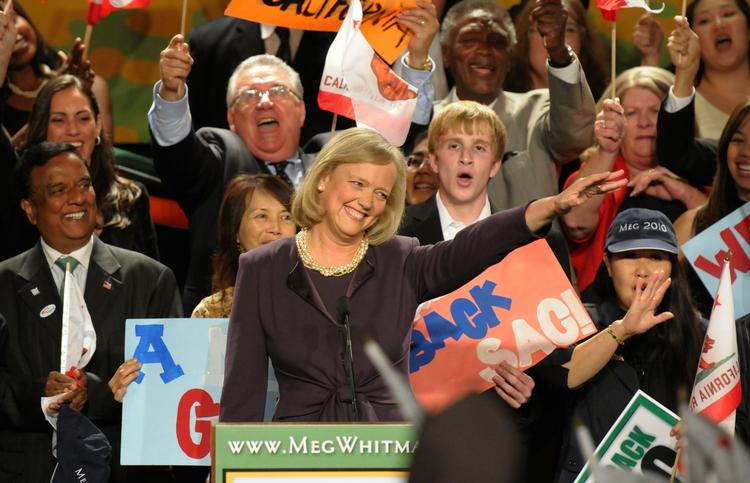 Milliardærvinder. Den republikanske guvernørkandidat Meg Whitman sendte en advarsel ud til sine mandlige kollegaer. 