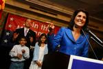 Vinder. Trods en valgkamp med beskyldninger om utroskab, sikrede Nikki Haley sig guvernørposten i South Carolina. 