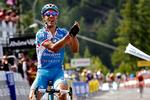 triumfator. Franske Nicolas Vogondy fik sin største internationale sejr i en karriere, der indledtes i 1997, da han i dag sejrede på bjergetapen i Criterium du Dauphiné. 