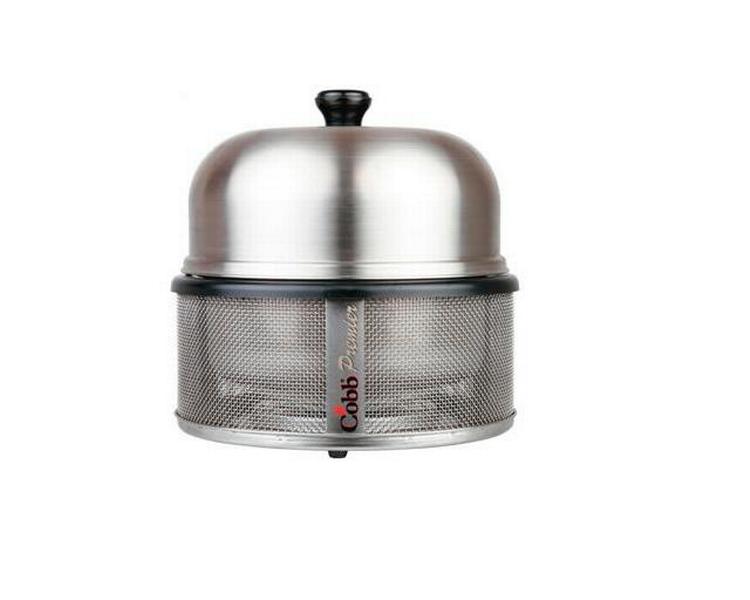 lille og let. Modellen fra COBB er kåret til bedste transportable grill i flere test. Den vejer 4 kg og behøver kun 6-8 briketter til en optænding. 