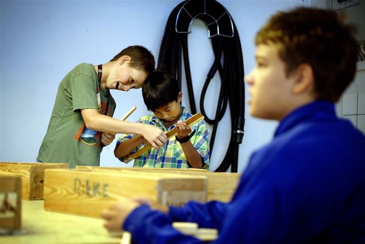 Flere års kamp mod den etnisk opdelte, 'sort-hvide' skole på Nørrebro i København bærer nu tilsyneladende frugt. Arkivfoto. 