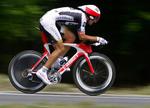 FARTFÆNOMEN. Fabian Cancellara var endnu engang hurtigst i kampen mod uret. Arkivfoto. 