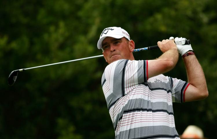 KNALD. Thomas Bjørn er godt spillende i Estoril Open de Portugal. 