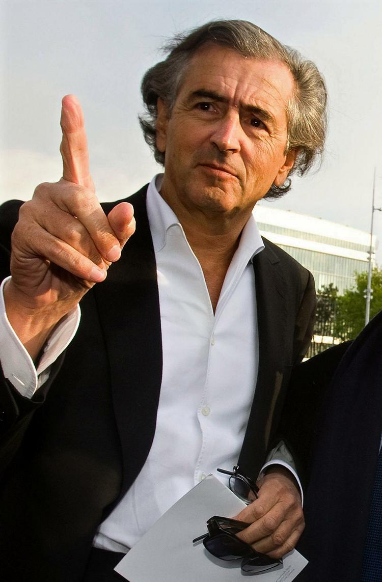 Filosof. Bernard-Henri Levy. (arkiv). 