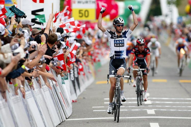 FORMSTÆRK. Fränck Schleck er tæt på at være i Tour de France-form. 