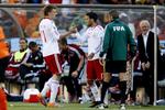 SKADET. Mikkel Beckmann afløste Nicklas Bendtner i kampen mod Holland. Nu kæmper han for at blive klar mod Cameroun. 