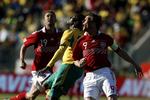 SPØRGSMÅLSTEGN. Jon Dahl Tomasson var senest i kamp i testen mod Australien. Han ved ikke, hvornår han er klar igen. 
