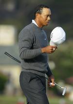 nedtur. Tiger Woods ligner efter de første 18 huller ikke en mand, der kan vinde 2010-udgaven af US Open. 