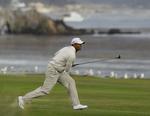 fremdrift. Tiger Woods rykkede fra en 26. plads frem på 3. pladsen ved US Open med en flot serie. 