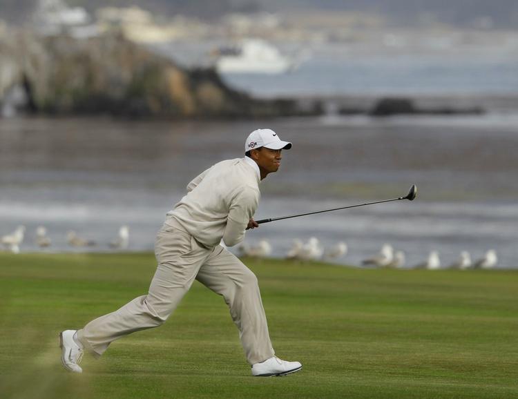 fremdrift. Tiger Woods rykkede fra en 26. plads frem på 3. pladsen ved US Open med en flot serie. 