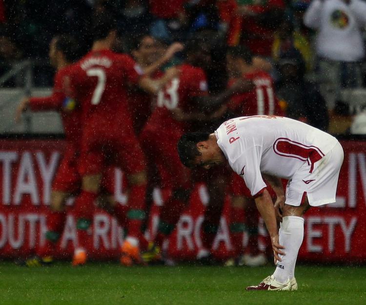 YDMYGELSE. Nordkorea fik en fodboldlektion af de større mod Portugal. 