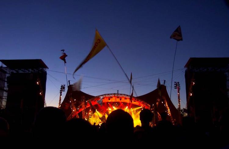 Orange Scene, der  har givet festivalen dens logo, er på vej  til at blive en permanent scene. 