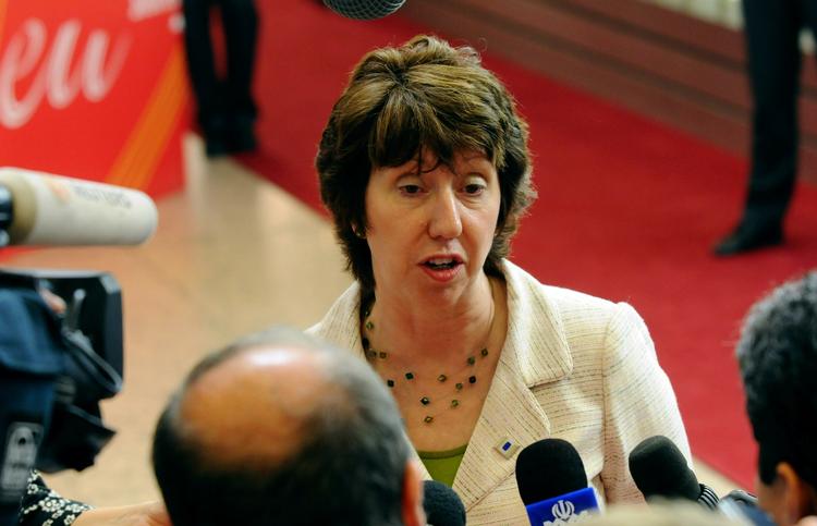 Udenrigsminister. Catherine Ashton får regner med at have sin udenrigstjeneste klar til efteråret. 