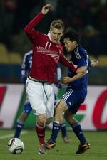drømmer. Nicklas Bendtner bliver en af de helt store grundpiller på fremtidens danske landshold og han har ambitioner om at blive anfører. 