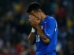 Ude. Italiens Fabio Quagliarella scorede mod Slovakiet, men verdensmestrene røg alligevel ud af VM. 