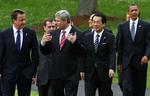 G8 FOKUS. Iran og Nordkorea er de to lande, der sammen med finanskrisen får mest taletid på Årets G8 topmøde. 