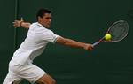 BALLADEMAGER. Vitor Hanescu bliver straffet af arrangørerne af Wimbledon for ikke at opføre sig ordentligt. 