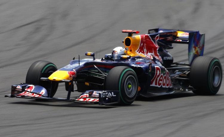HURTIGST. Sebastian Vettel kørte fra alle konkurrenter ved dagens Formel -grand prix 