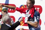 MESTER. Nicki Sørensen kan nu kører Tour de France i dannebrostrøjen. 