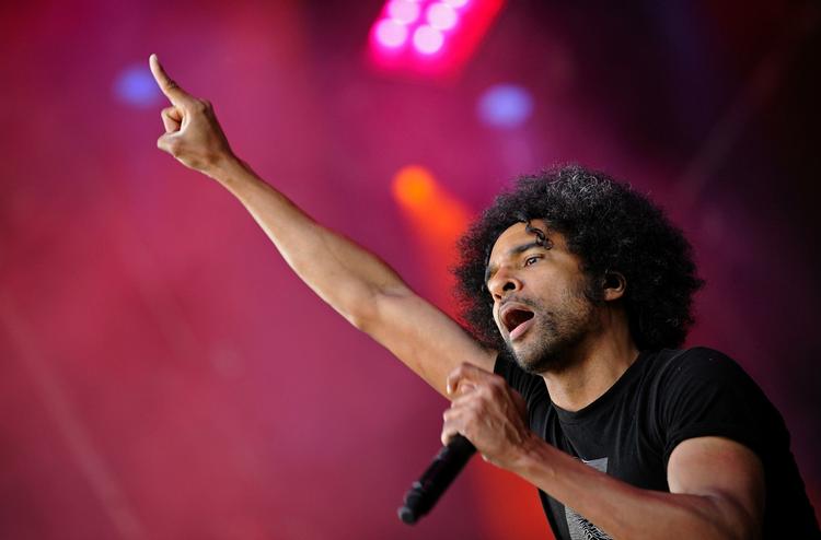 Grungeikoner. William Duval og resten af Alice in Chains optrådte for nylig på festivalen Rock im Park i Tyskland. I denne uge kan de opleves på Roskilde Festival. Arkivfoto. 