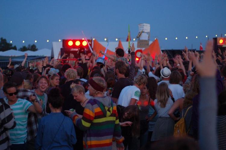 Von Dü giver koncert på Orange Camp mandag aften. 