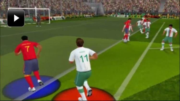 3D. Spanske tv-grafikere har regnet sig frem til, at David Villas mål ikke burde være blevet anerkendt. 