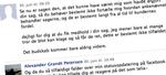 Udsnit af Facebook-skriverierne. 