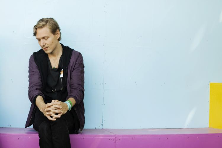 Åbner. Forsanger Nikolaj Manuel Vonsild står i front, når festivalens største scene åbner. 