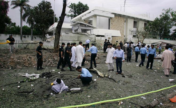 Denmark’s embassy in Islamabad was attacked in June 2008. 