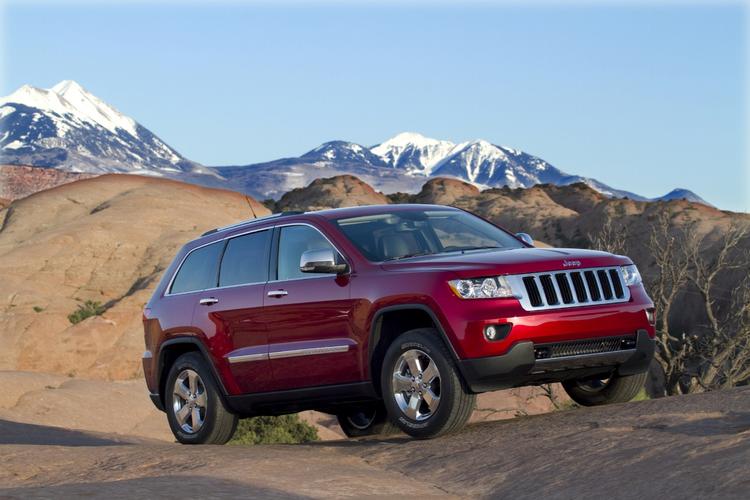 klatrebil. Jeep Grand Cherokee har altid firehjulstræk, og den er i stand til at kapere ganske krævende terræn 