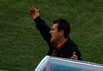 ÆRGERLIG. Carlos Dunga tager det fulde ansvar for Brasiliens VM-exit. 
