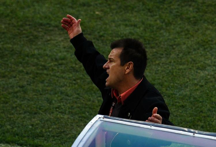 ÆRGERLIG. Carlos Dunga tager det fulde ansvar for Brasiliens VM-exit. 