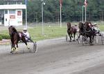 Vindere. Så overlegne var Okay Bee og Flemming Jensen i Jydsk 4-års Grand Prix i Århus 