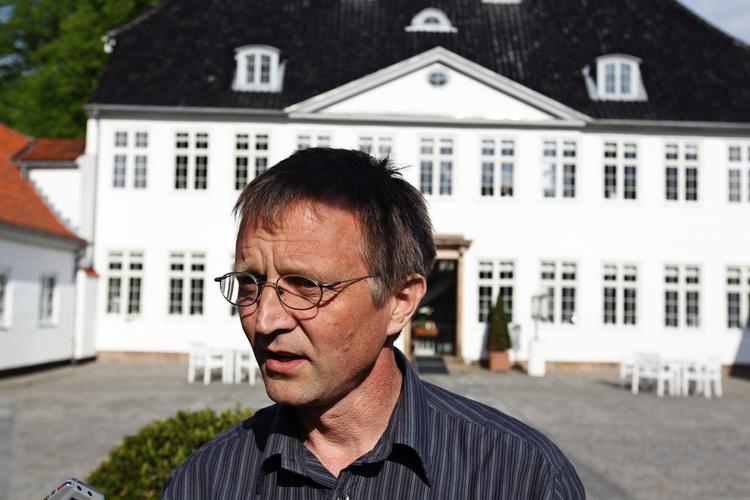 Fortørnet. Nye besparelser kommer oven i gamle besparelser, siger Anders Bondo Christensen, formand for lærerne. Arkivfoto. 