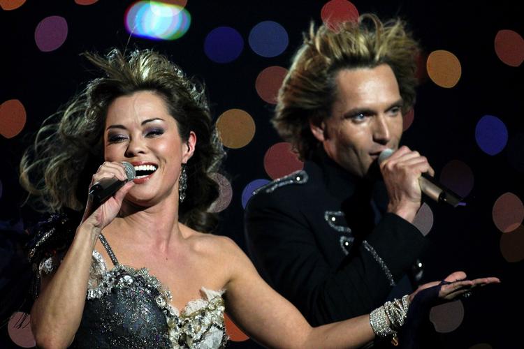 Hæderligt. Chanée og N'evergreen sang Danmark til en fjerdeplads i det europæiske melodigrandprix. Arkivfoto. 