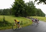 Team Saxo Banks schweiziske stjerne Fabian Cancellara på dagens etape. 
