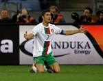 farmand. Cristiano Ronaldo har måske mødt moderen til sit barn, da Portugal mødte Danmark i København sidste år.  Arkivfoto. 