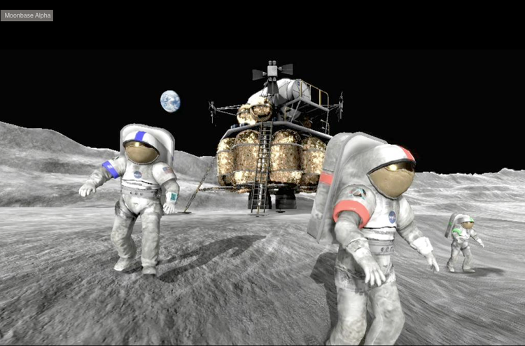 NASAs nye spil sætter dig i støvlerne på et hold pressede astronauter, der skal kæmpe for at reparere en beskadiget månebase. 