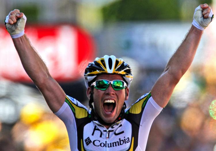 VINDER. Mark Cavendish fandt for første gang i årets Tour de France det rigtige tråd. 